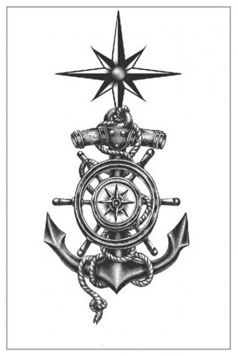 تاتو وسم الأعشاب المؤقت (711)