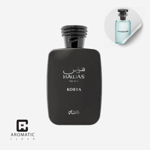 عطر هوس كوبرا من الرصاصي للرجال او دي بارفيوم - 10...