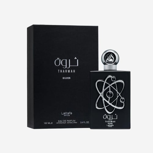 عطر ثروة سيلفر من لطافة للرجال او دي بارفيوم - 100...