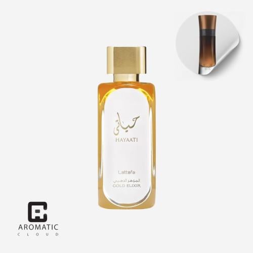 عطر حياتي الجوهر الذهبي من لطافة للجنسين او دي بار...