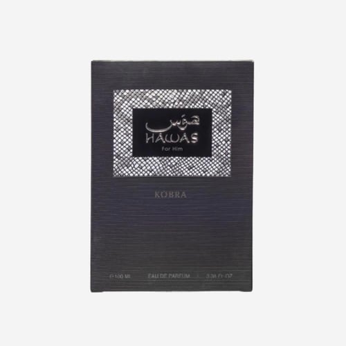 عطر هوس كوبرا من الرصاصي للرجال او دي بارفيوم - 10...