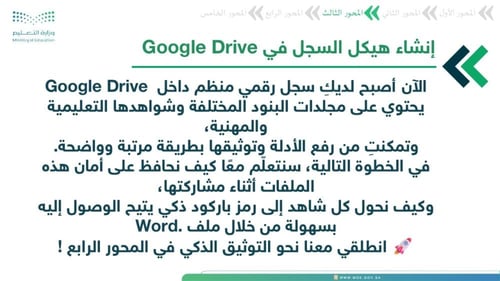 ورشة سجل توثيقك ... مرآة تميّزك - ورشة عملية حول إ...