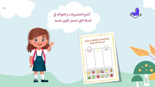 عرض الأسبوع التمهيدي لطلاب الصف الأول ابتدائي