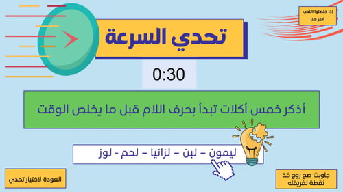 مسابقات لتفعيل حصص الانتظار , للصفوف الأولية