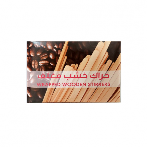 أعواد محراك خشب 500 مغلف