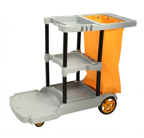عربة معدات نظافة