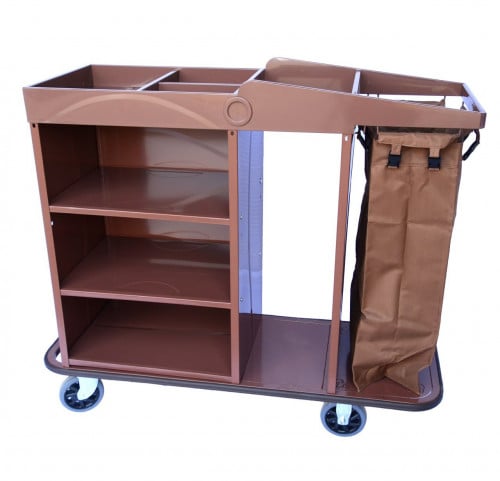 عربة معدات نظافة C-9E08 – سلة واحدة