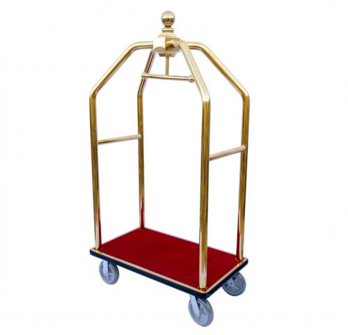 عربة حقائب H-4 – GOLD/RED