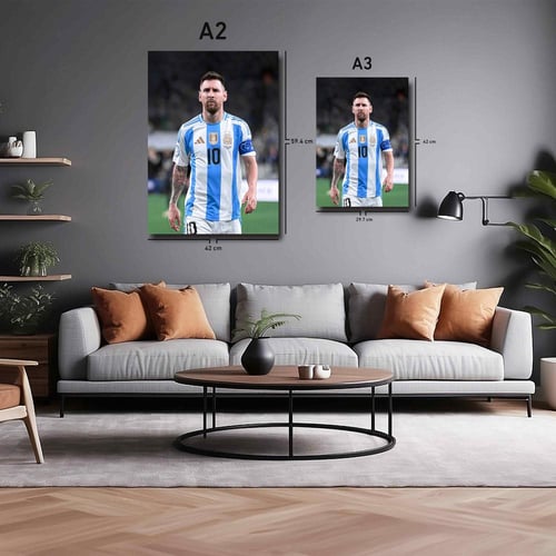 ميسي بقميص المنتخب