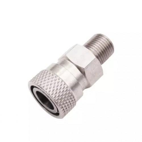 راس كبس سنة 1/8 استيل مقاوم للصداء