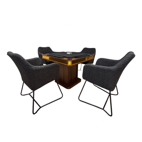 طاولة بلوت المرقب مع كراسي