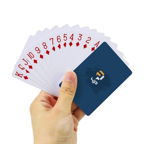 ورق بلوت أصلي من فور بلس لون أزرق