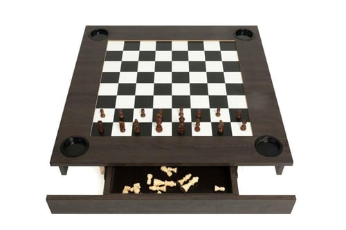 طاولة بلوت وشطرنج 2*1 كلاسيك أرضية