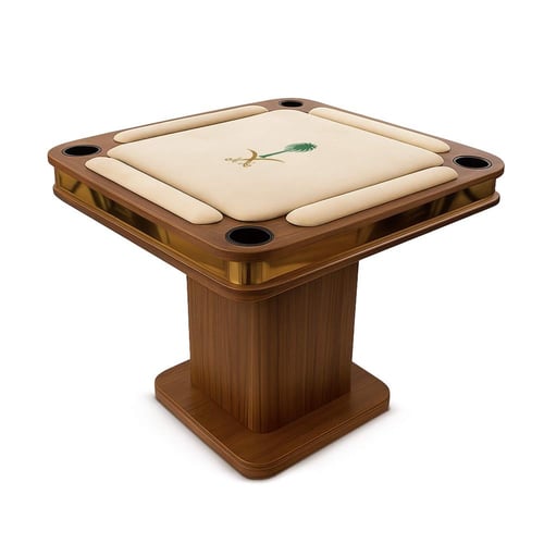 طاولة بلوت المرقب مع كراسي