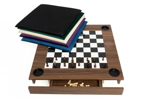 طاولة بلوت وشطرنج 2*1 كلاسيك مرتفعة