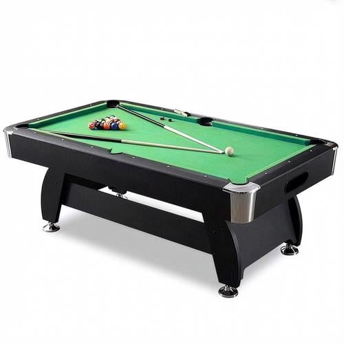 طاولة بلياردو خشب 7 قدم لون أخضر