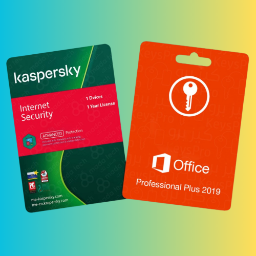 أوفيس 2019 برو بلس + كاسبر سكاي انترنت سيكيورتي