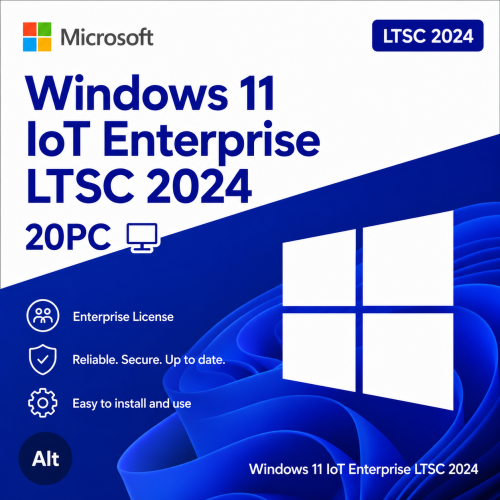 Windows 11 IoT Enterprise LTSC 2024 20PC