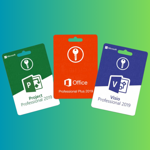 اوفيس 2019 بروبلس + فيزيو 2019 بروفيشنال + بروجيكت...