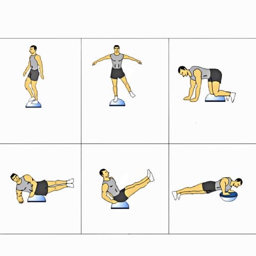 كرة تمارين التوازن و الثبات واليوجا من كانجرو