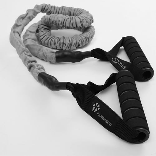 حبل المقاومة مفرد لون رمادي مقاومة عادية من كانجرو