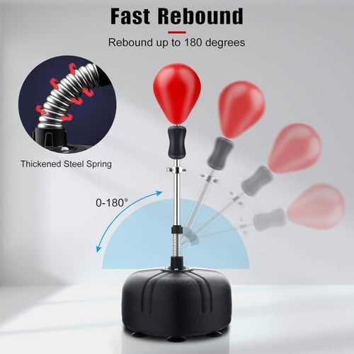 كرة السرعة للملاكمة مع القاعدة