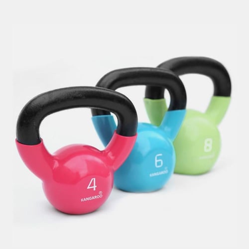 طقم كيتل بيل بأوزان و ألوان مختلفة من كانجرو