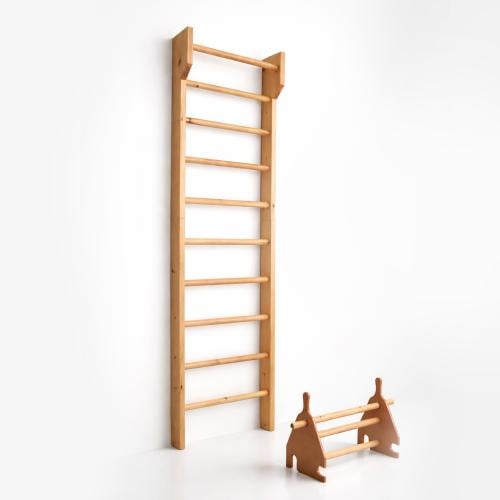 عقلة سلم حائط خشبي سويدي (Swedish ladder) – من كان...
