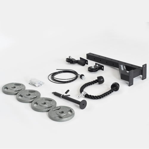 مجموعة جهاز السحب مع بكرة رفع الاثقال مزدوجة بتحكم...