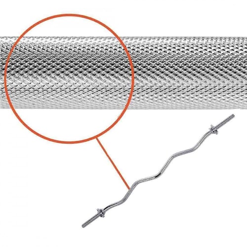 بار متعرج كانجرو 120سم وسمك 30ملم للأقراص العادية...