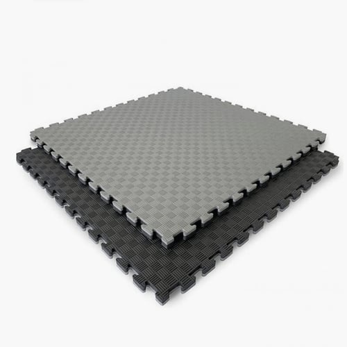 ارضيات نادي فوم اسفنجية رمادي و اسود