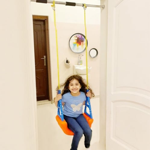 مجموعة العقلة و ارجوحة الاطفال