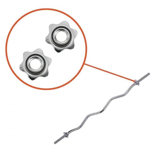 بار متعرج كانجرو 120سم وسمك 30ملم للأقراص العادية...