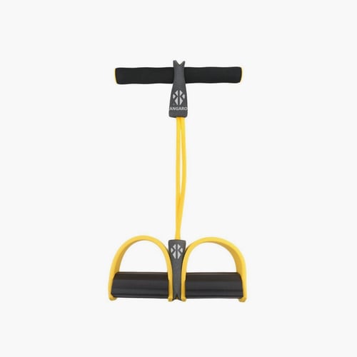 حبل مقاومة بدواسة لون اصفر (مجداف) من كانجرو