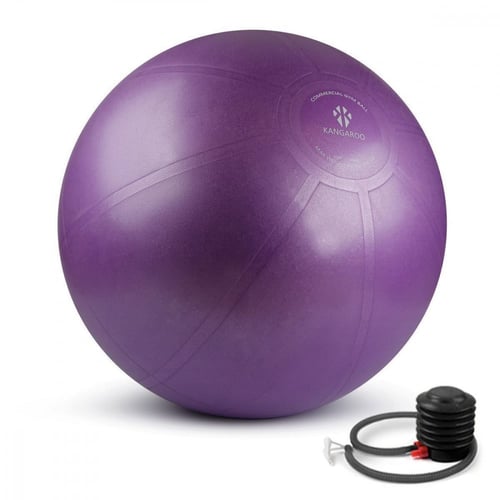 كرة تمارين لليوجا والتوازن والثبات لون وردي - كانج...