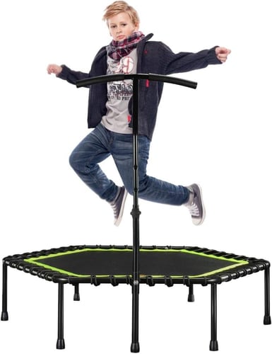 ترامبولين مقاس 122 سم مع حامل