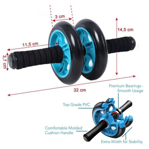 العجلة المزدوجة لون ازرق كانجرو