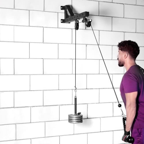 مجموعة جهاز السحب مع بكرة رفع الاثقال مزدوجة بتحكم...