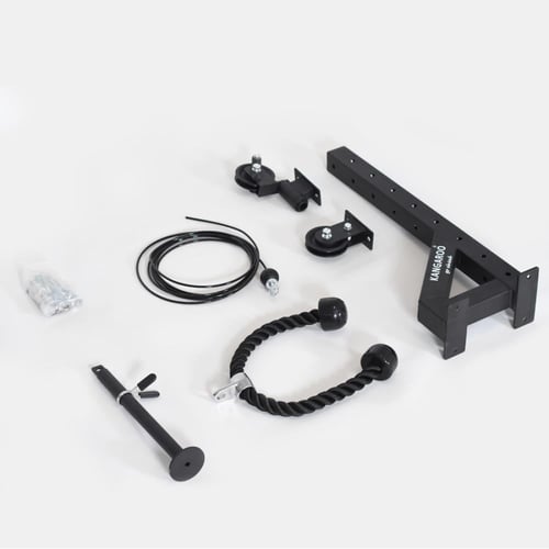 جهاز السحب مع بكرة رفع الاثقال مزدوجة بدون اوزان م...