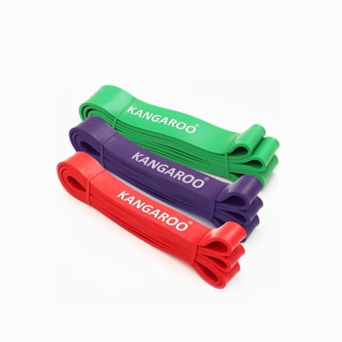 مجموعة حلقات مقاومة من المطاطات لتمارين السحب والع...