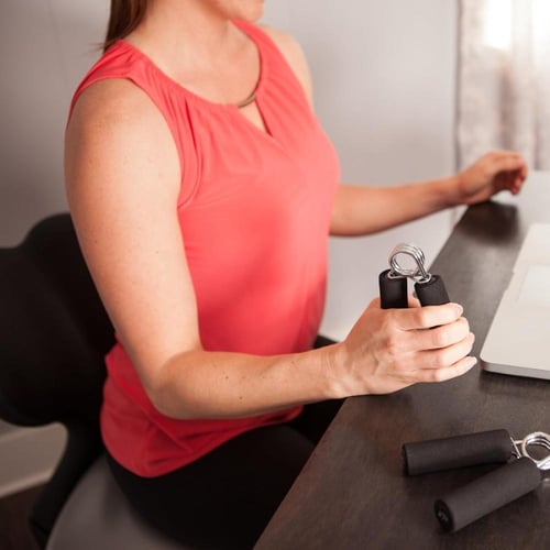 مقبض تمارين لليد عادي