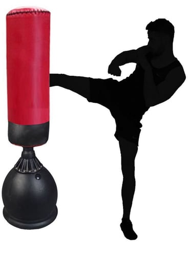 استاند ملاكمة 1.6 متر بقاعدة يمكن تعبئة القاعدة با...