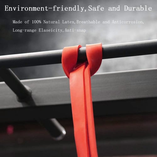 مجموعة حلقات مقاومة من المطاطات لتمارين السحب والع...