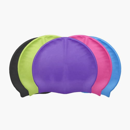 قبعات سباحة مريحة متنوعة