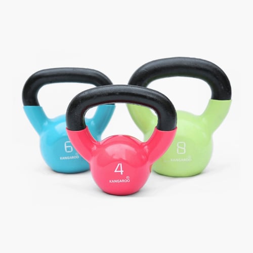 طقم كيتل بيل بأوزان و ألوان مختلفة من كانجرو