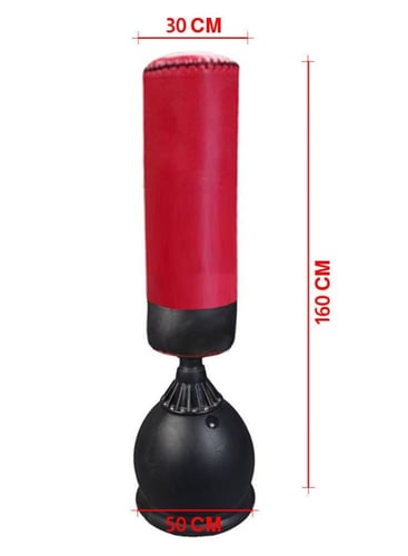 استاند ملاكمة 1.6 متر بقاعدة يمكن تعبئة القاعدة با...