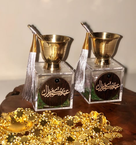 بوكس الهاون والزعفران العيد (السعر للحبة)