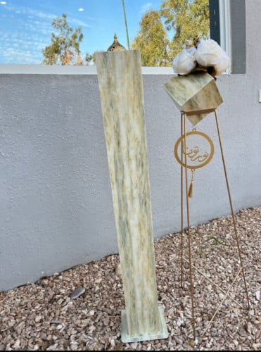 مباخر استقبال مع فازات ورد