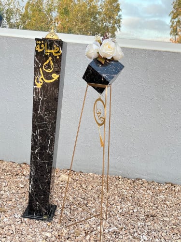 مباخر استقبال مع فازات ورد