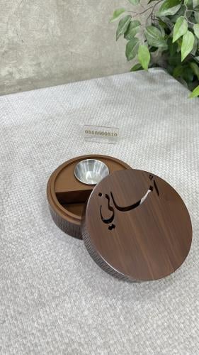مبخرة دائرية بني